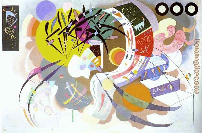 Dominant Curve painting - Wassily Kandinsky Dominant Curve art painting